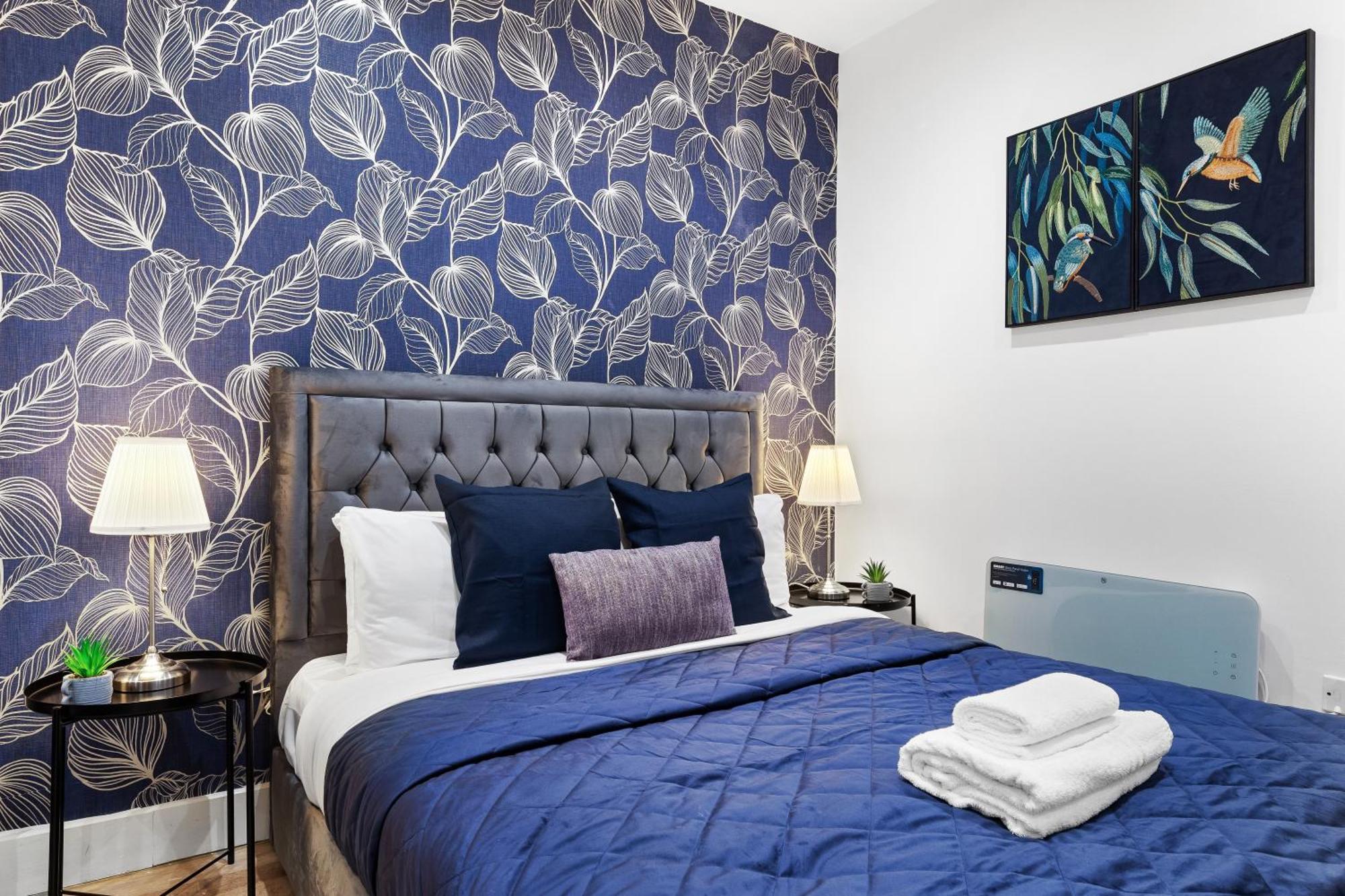 Modern One Bedroom Flat - Sleeps 5 -Near Heathrow - London Ub3 Londres Exterior foto