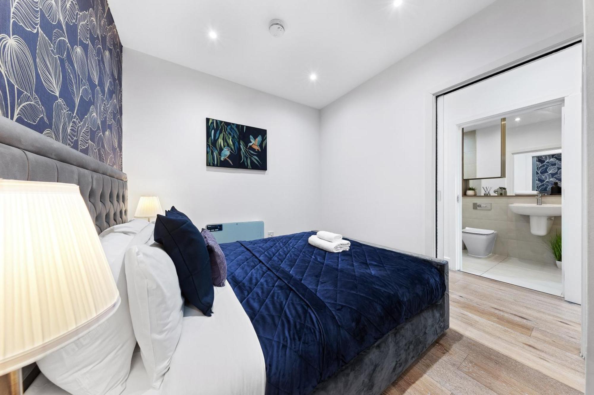 Modern One Bedroom Flat - Sleeps 5 -Near Heathrow - London Ub3 Londres Exterior foto